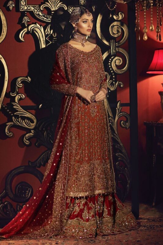Pakistani Bridal Dresses for Barat